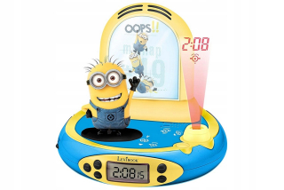 Mimoni  - Radiobudzik s minionom displejom / poškodením