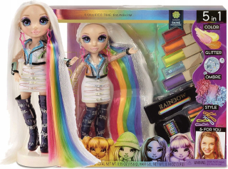 RAINBOW HIGH bábika - Dúhové vysoké vlasové štúdio s Doll 569329 Outlet