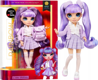 Dúha vysoká juniorská bábika Violet Villa 580027