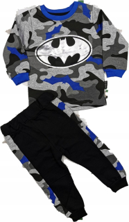 BATMAN - Ramcocuk Set Nohavice Batman Mikina 80 cm 12 m