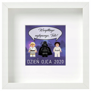 STAR WARS - Box +3 figurki @@ lia luke vader @@ pre / od otca