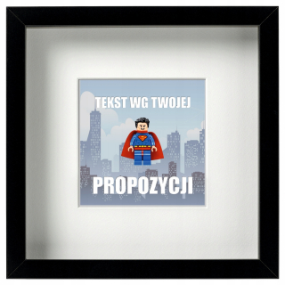 Superman - Rám s figúrka @@@ superman @@@ pre niekoho super ..