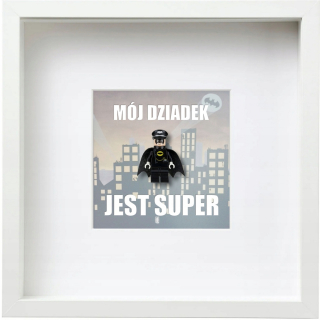 BATMAN -  Rám s obrázku @@ super alfred @@ np. Deň môjho starého otca
