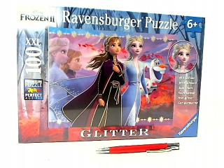 Elsa Frozen - Rav puzzle 100 krajina ľadu silné sestry 128686