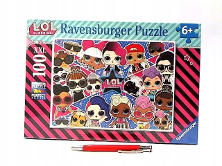 Bábiky LOL - Rav puzzle 100 lol prekvapenie 128822