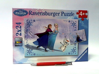 Elsa Frozen - Rav puzzle mrazené sestry navždy 2x24 091157