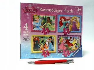 Rav puzzle princezná DISN 4W1 12/16/20/24 073979