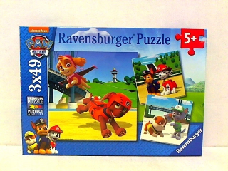PAW Patrol - Rav puzzle PSI PATROL 3X49 092390