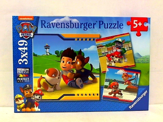 PAW Patrol - Rav puzzle PSI PATROL 3X49 093694
