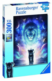 Leví kráľ - RavensBurger Puzzle 300el XXL XL King Lion