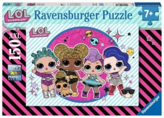 Bábiky LOL - Ravensburger Puzzle LOL prekvapenie XXL 150 EL