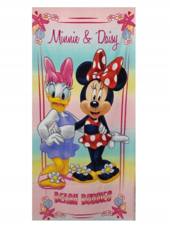 Minnie Mouse - Bavlnené uteráky 70x140 myš Minnie & Daisy