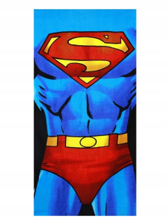 Superman - Bavlnené uteráky 70x140 superman silueta