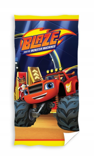 Blaze a Monster autá - Blaze a mega uterák bavlna 70x140
