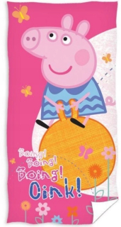 Pepa Pig - Bath Toweel 70x140 Peppa George Pepa prasa