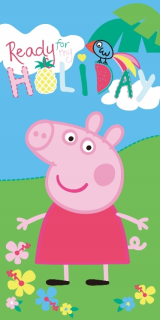 Pepa Pig - Bath Toweel 70x140 Peppa George Pepe Pig