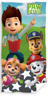 PAW Patrol - Bath Uterák Peacock Pea Patrol 70x140