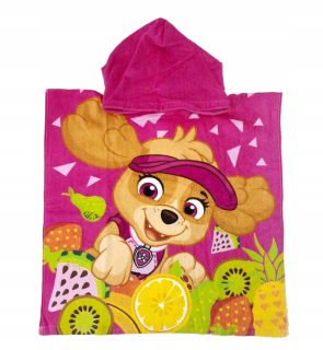 PAW Patrol - Bath Uterák Poncho PSI PATROL 110CM X 55 cm