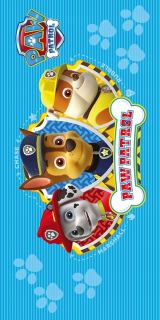 PAW Patrol - Bath Uterák PSI PATROL CHASE 70X140 bavlna