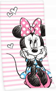 Minnie Mouse - Mouse Mickey Mouse 75x150 Veľké kúpanie