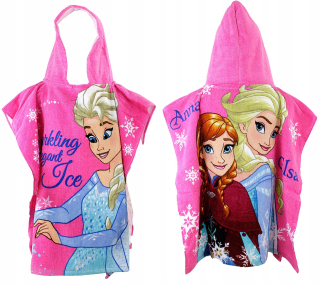 Elsa Frozen - Uterák Poncho Poncho Land of Ice Frozen 60x120cm