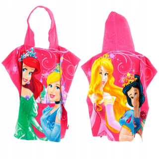 PONCHO Uterák PONCHO PRINCESS DISNEY 60x120cm