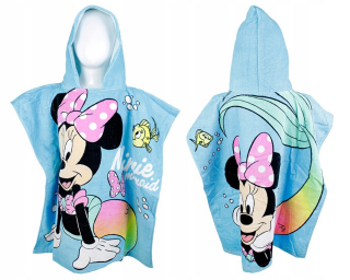 Minnie Mouse - Uterák Poncho Minnie Mouse 60x120cm