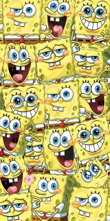 Spongebob - SPONGEBOB SPONGEBOB ALOWEL 70X140 Licencia