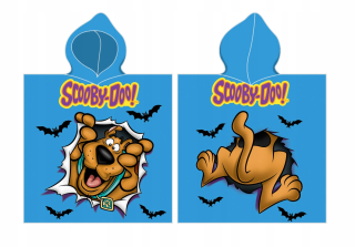 Scooby Doo - Uterák s kapucňou pončo Scooby-doo Poncho 50x115