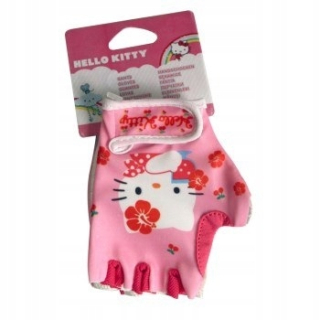 HELLO KITTY Ahoj Kitty Bike Rukavice