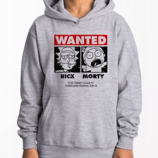 Rick and Morty - Rick a Morty Mikina Kangaroo Junior 12-13 rokov