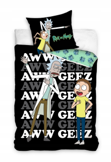 Rick and Morty - RICK A MORTY A MORTI LINENTY 140X200