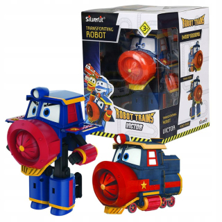 Robotické vlaky - Robot vlaky Figurine Victor Transformation Train
