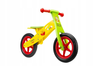 Medvedík Pú - Závod bicykel drevené víťazstvo pooh bicykli