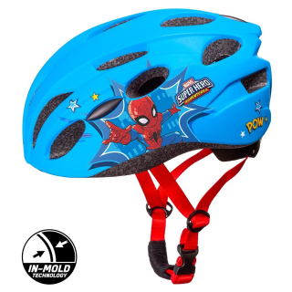 SPIDERMAN - Bicykel Detská prilba Blue Spiderman