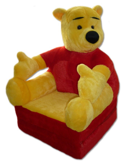 Medvedík Pú - Rozkladacie autá sedadlo POFA Winnie The Poe
