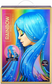 RAINBOW HIGH bábika - Vysoká rola Rainbow Play Wig (3ks)