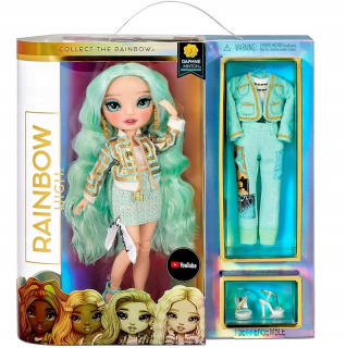 Bábika Rainbow High Daphne Minton Mint mint