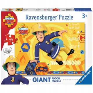 Požiarnik Sam  - RavensBurger - 24 prvkov Hasič SAM