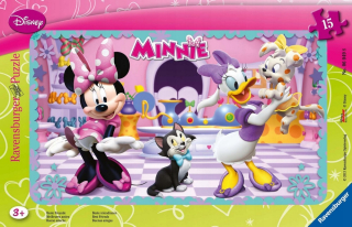 Minnie Mouse - RavensBurger Minnie - Disney 15 kusov puzzle