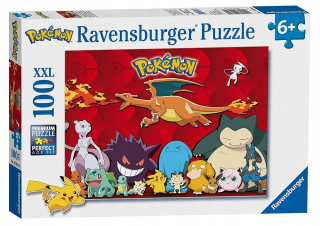Pokémoni - RavensBurger Pokemon XXL 100pc puzzle