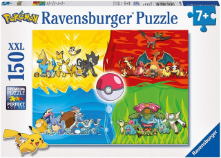 Pokémoni - RavensBurger Pokemon XXL 150 CZ. Puzzle