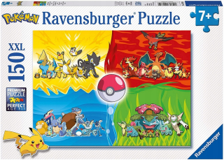 Pokémoni - RavensBurger Pokemon XXL Kalos 150pc skladačky puzzle