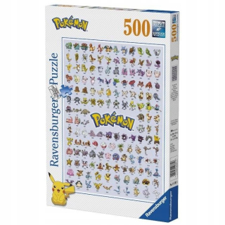 Pokémoni - RavensBurger Puzzle 500 Pezzi Pokemon 14781