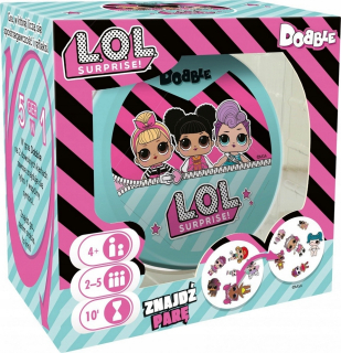 Bábiky LOL - Rebel hra Dobble L.O.L. Prekvapenie! (Pl)