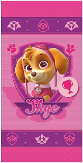 PAW Patrol - Uterák 70x140 / W05 / Bavlna Skye Dog Patrol