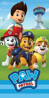 PAW Patrol - Uterák 70x140 / W09 / Cotton Dog Pes Path