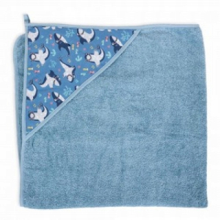 Uterák pre Baby 100x100 Tlačená čiara SHARK