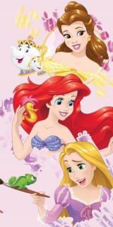 Bath Toweel 70x140 Princess Disney
