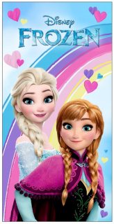 Elsa Frozen - Kúpeľná uteráková krajina Ice Elsa a Anna